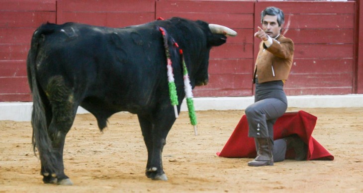 Adolfo Suarez; torero.